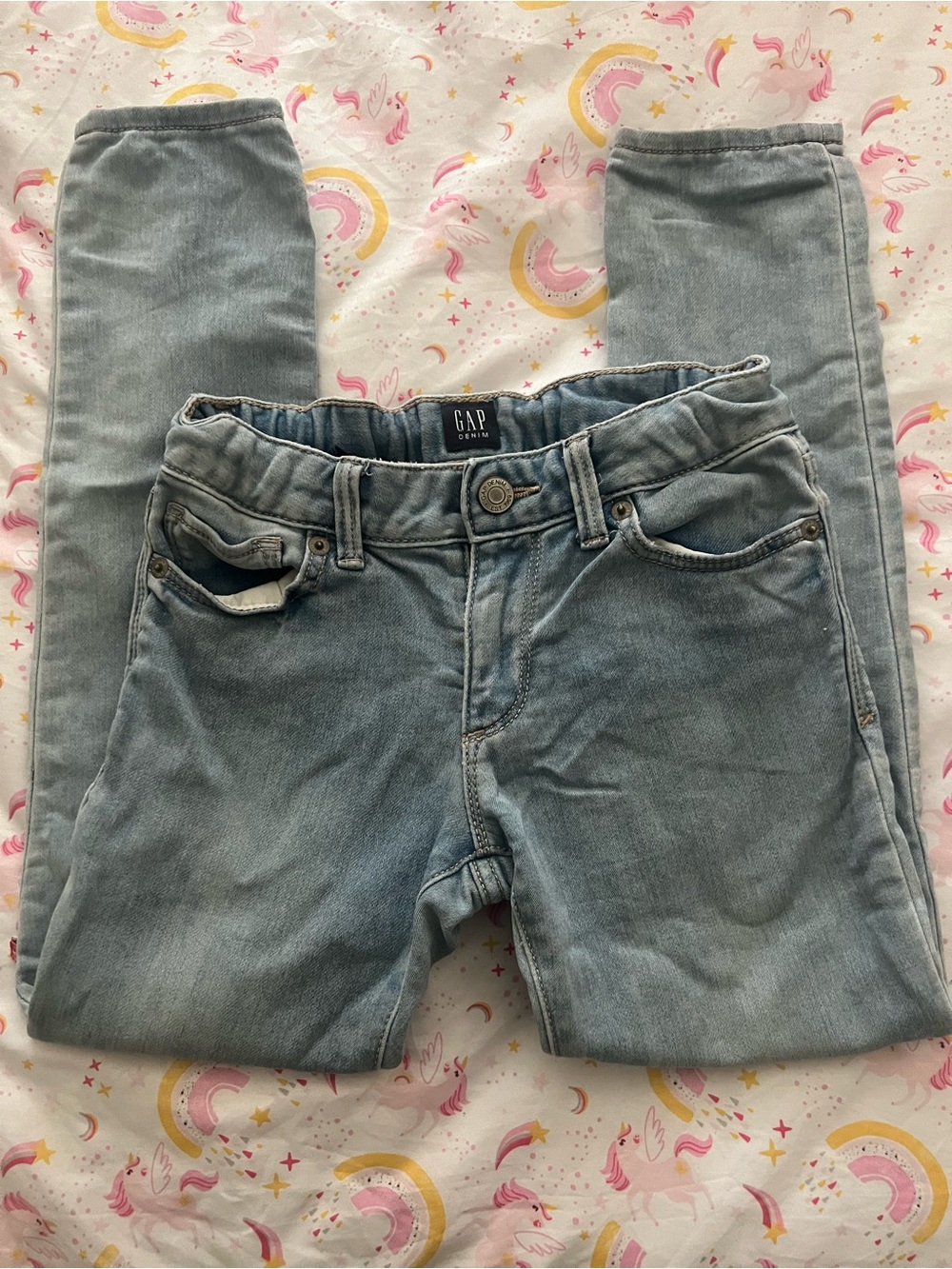 Gap denim girl jeans size 7
